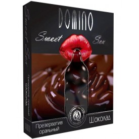 Презервативы DOMINO Sweet Sex "Шоколад" - 3 шт.