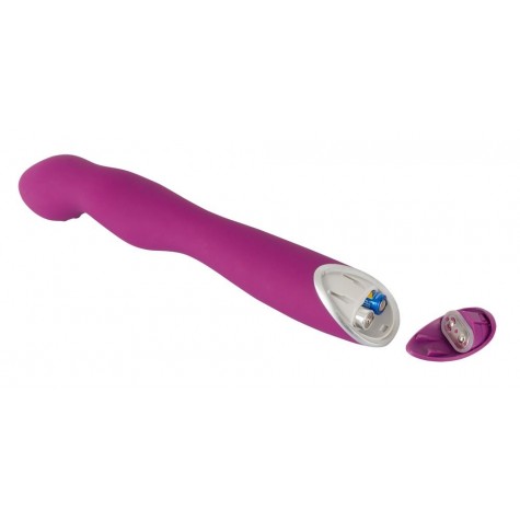 Фиолетовый вибратор A & G-Spot Vibrator - 23,5 см.